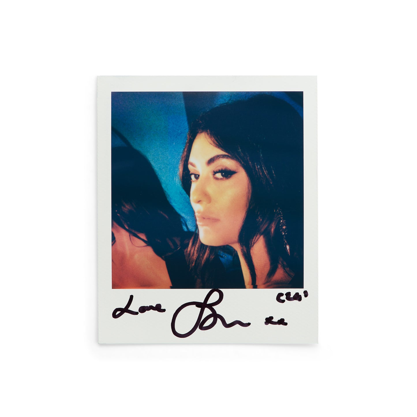 World Tour Signed Polaroid