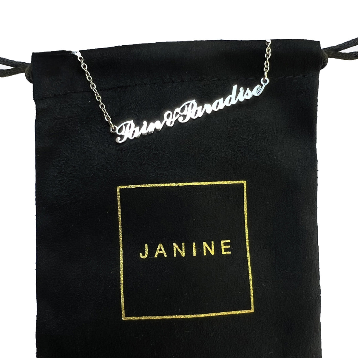 Pain and Paradise Necklace - Silver