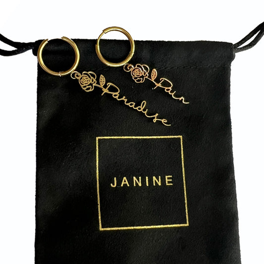 Pain and Paradise Earrings - 18K Gold Plated