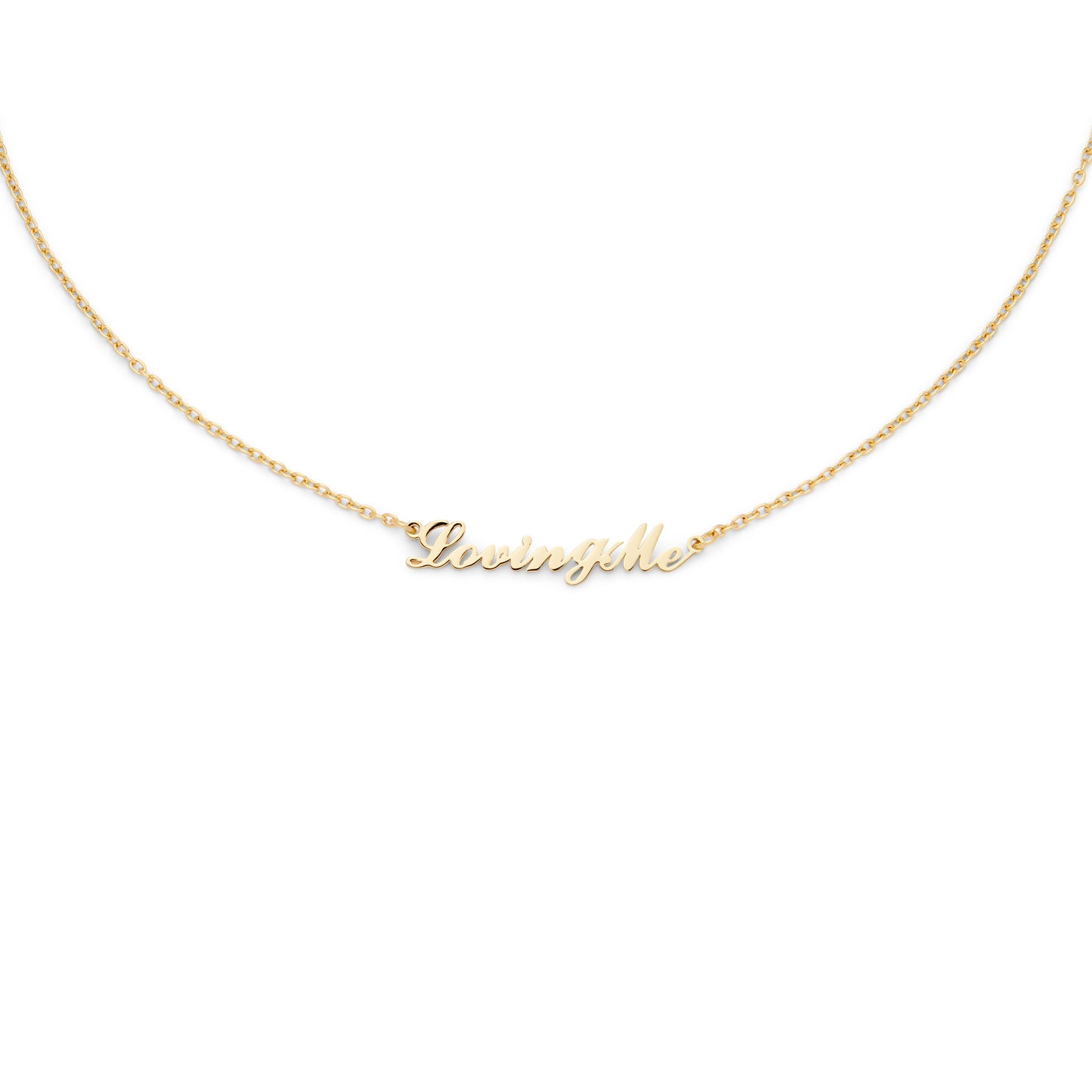 18K Gold Plated "Loving Me" Necklace