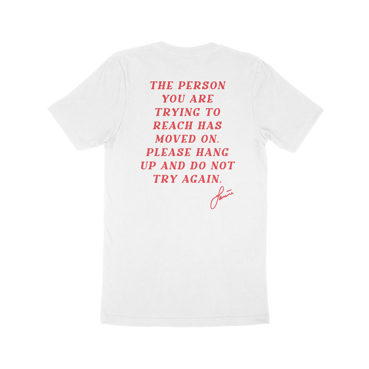 Thank You For Breaking My Heart Unisex Tee - Vintage White – Janine