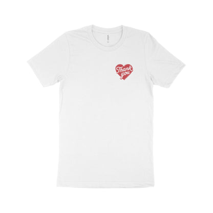 Thank You For Breaking My Heart Unisex Tee - White